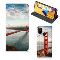 Samsung Galaxy M30s | M21 | Book Cover | Golden Gate Bridge
