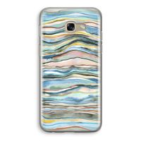 Watercolor Agate: Samsung Galaxy A5 (2017) Transparant Hoesje