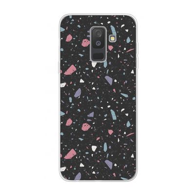 Terrazzo N°16: Samsung Galaxy A6 Plus (2018) Transparant Hoesje