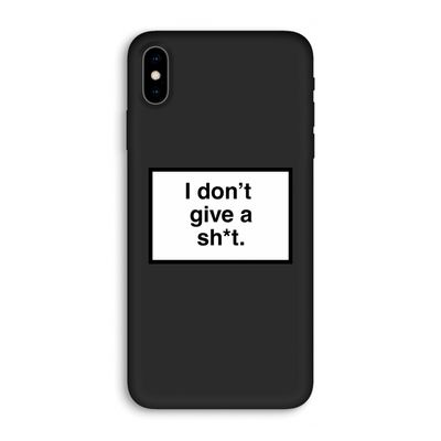Don't give a shit: iPhone XS Max Biologisch afbreekbaar hoesje