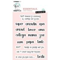 Creative Craftlab • essentials clear stamp ik vind je lief