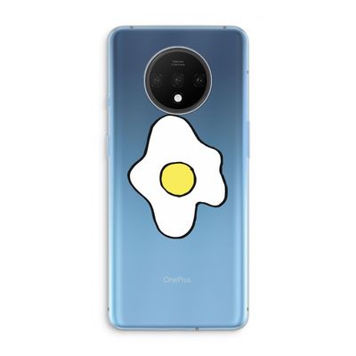 Spiegelei: OnePlus 7T Transparant Hoesje