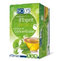 Biolys Concentratie Ginkgo-Groene Thee 24 zakjes