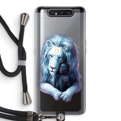 Child Of Light: Samsung Galaxy A80 Transparant Hoesje met koord