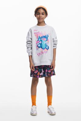 Stitch™ glitter sweatshirt - WHITE - 11/12