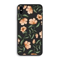 Peachy flowers: iPhone X Biologisch afbreekbaar hoesje