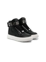 Philipp Plein Junior baskets montantes Gothic Plein - Noir