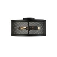 Searchlight Plafondlamp Fishnet Ø 45cm 2843-3BK