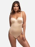Strapless corrigerende body dames naadloos - Sublime Sculpt - Shapewear bodysuit met spaghetti bandjes
