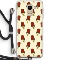 Yummy: Samsung Galaxy J6 (2018) Transparant Hoesje met koord