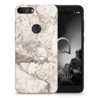 Alcatel 1S (2019) | TPU | Siliconen hoesje | Marmer Beige