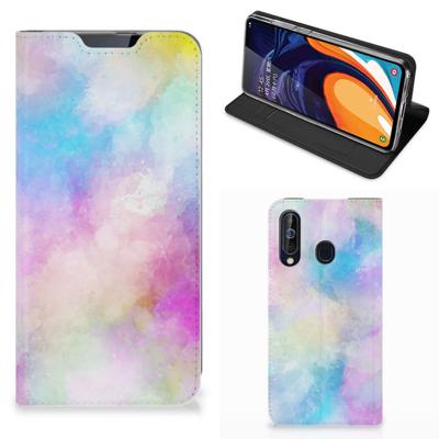 Bookcase Samsung Galaxy A60 Watercolor Light Bookcase Samsung Galaxy A60 Watercolor Light