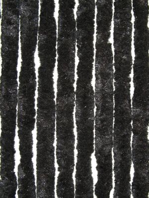 Sunarts model 8140 Kattenstaarten Zwart afm. 100 x 230 cm