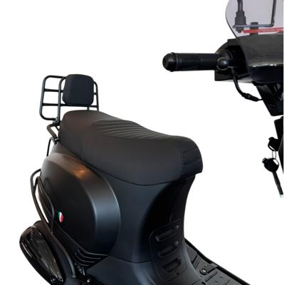 Senzo RivaLux Standaard Zadel Zwart - Scooter