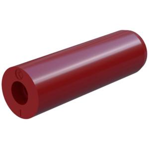 SKS Hirschmann KUN 10 RT Laboratoriumbus Bus, recht Stift-Ø: 4 mm Rood 1 stuk(s)