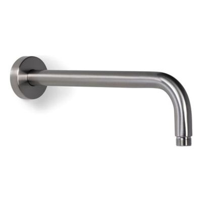 Douchearm Blue Label Brondby | 30 cm | Wandmontage | Messing | Rond | Geborsteld nikkel PVD