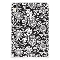 Apple iPad mini 6 (2021) | Siliconen hoesje | Black Flowers