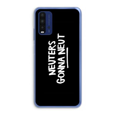 Neuters (zwart): Xiaomi Redmi 9T Transparant Hoesje