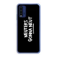 Neuters (zwart): Xiaomi Redmi 9T Transparant Hoesje