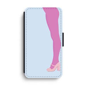 Pink panty: iPhone XS Max Flip Hoesje