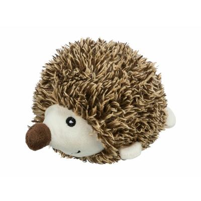 Knuffel voor honden Trixie Polyester Pluche Natuurlijk rubber Egel 17 cm