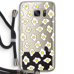 Spiegeleitjes: Samsung Galaxy S7 Transparant Hoesje met koord