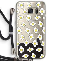 Spiegeleitjes: Samsung Galaxy S7 Transparant Hoesje met koord