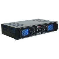 SkyTec 2 x 250W DJ PA versterker SPL500MP3 met USB MP3 speler