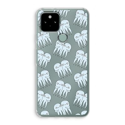 Octopussen: Google Pixel 5 Transparant Hoesje