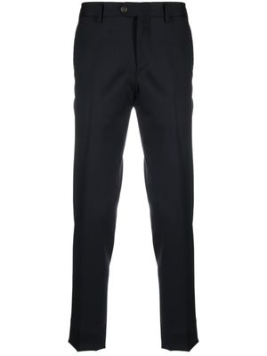 Lardini pantalon en laine à coupe droite - Bleu