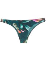 Lygia & Nanny pantalon Poipu à imprimé feuillage - Vert