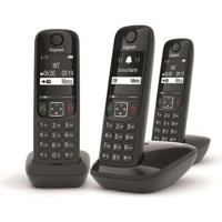 GIGASET vaste telefoon AS690 Trio zwart