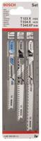 Bosch Accessoires 3-delige decoupeerzaagbladenset t 123 x; t 234 x; t 345 xf 1st - 2607010515