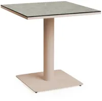 Tierra Outdoor dining tuintafel granita 70x70x73cm champagne