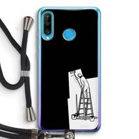 Musketon Painter: Huawei P30 Lite Transparant Hoesje met koord