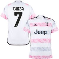 Juventus Shirt Uit 2023-2024 + Chiesa 7 - thumbnail