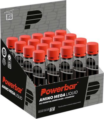 Powerbar black line amino mega liquid ampoule 20x25ml