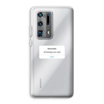 Reminder: Huawei P40 Pro Plus Transparant Hoesje