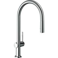 Hansgrohe Talis 1-gr keukenmkr 210 m/uitttrekb vuistdouche chroom 72800000