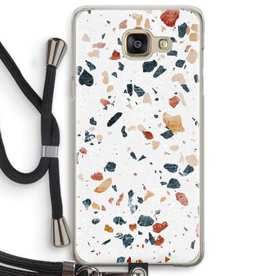 Terrazzo N°4: Samsung Galaxy A5 (2016) Transparant Hoesje met koord