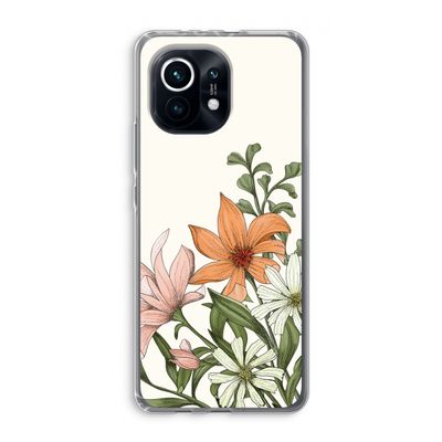 Floral bouquet: Xiaomi Mi 11 Transparant Hoesje