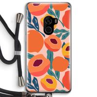 Perzik: Xiaomi Mi Mix 2 Transparant Hoesje met koord