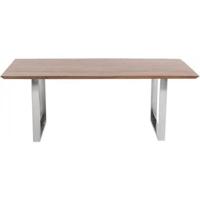 Kare Eettafel Symphony Donker Chroom 180x90cm Kare Eettafel Symphony Donker Chroom 180x90cm