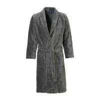 Union River velours badjas grijs - thumbnail