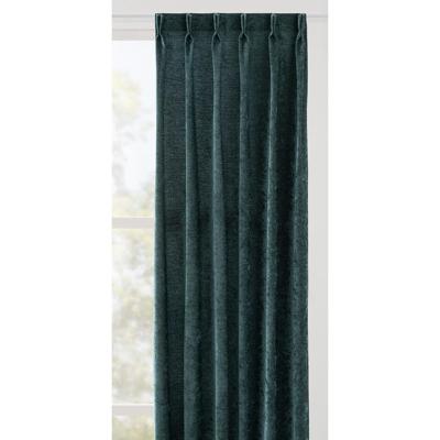 Leen Bakker - Gordijnstof Claire Lichtdoorlatend - Polyester - Blauw - B142 Cm