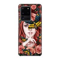 Lady Moth: Volledig geprint Samsung Galaxy S20 Ultra Hoesje