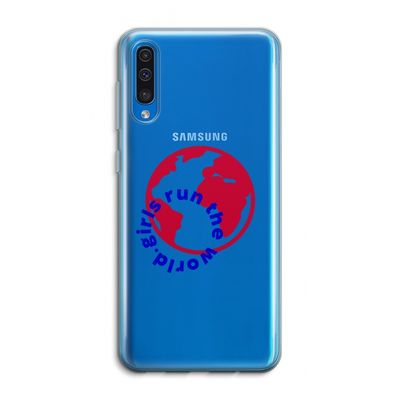 Run The World: Samsung Galaxy A50 Transparant Hoesje
