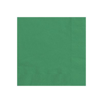 Unique Servetten Donkergroen 33 X 33 Cm 20 Stuks