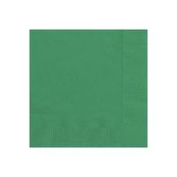Unique Servetten Donkergroen 33 X 33 Cm 20 Stuks - thumbnail