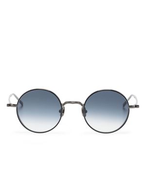 Matsuda lunettes de soleil M3087 à monture ronde - Gris